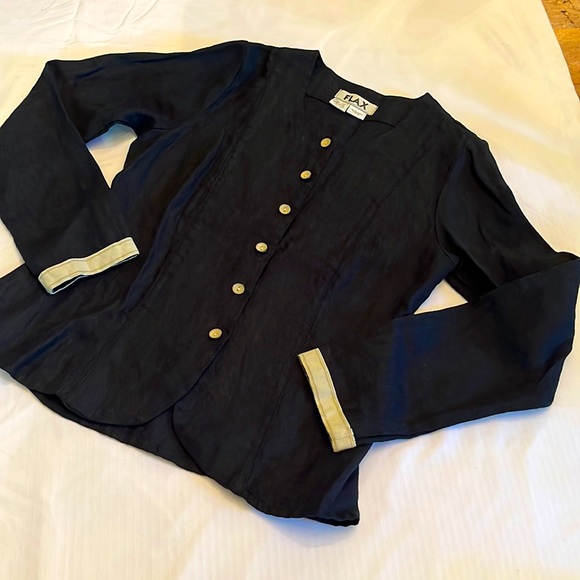 Flax Jackets & Blazers - Flax linen